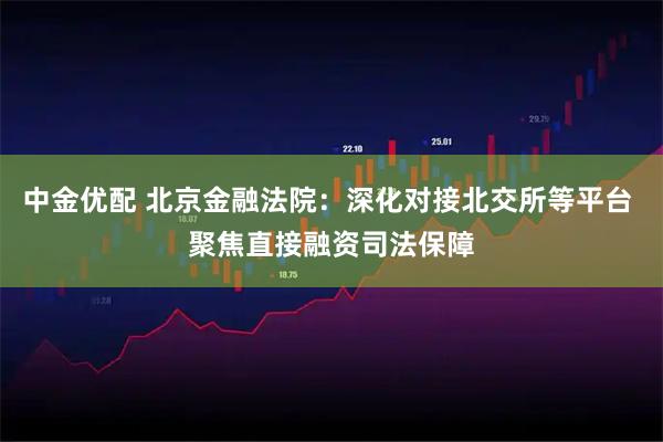 中金优配 北京金融法院：深化对接北交所等平台 聚焦直接融资司法保障